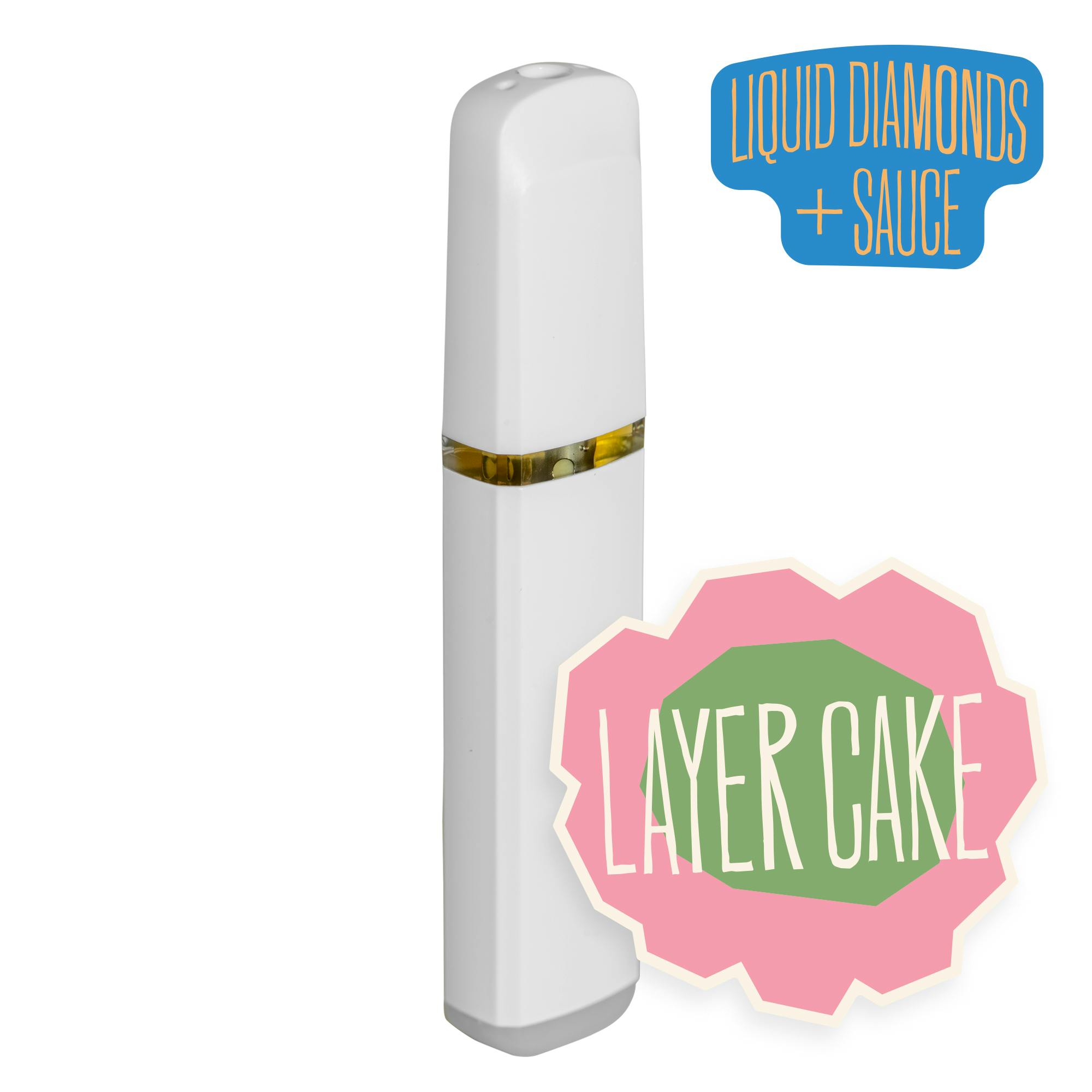 District Cannabis - Layer Cake Liquid Diamonds and Sauce Disposable - 1
