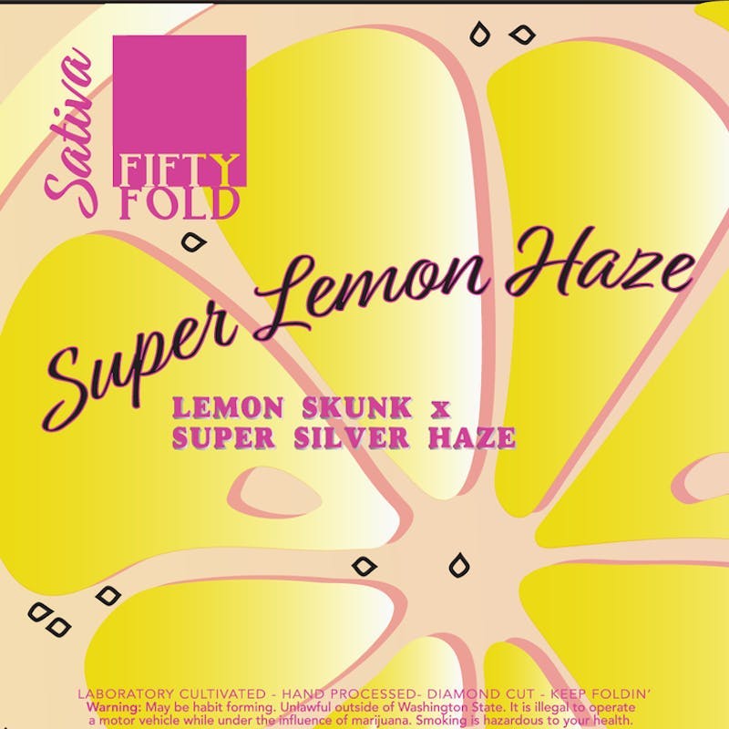 Fifty Fold - Fifty Fold - Super Lemon Haze Snickerdoobie Infused Pre-Roll 0.75g - 1