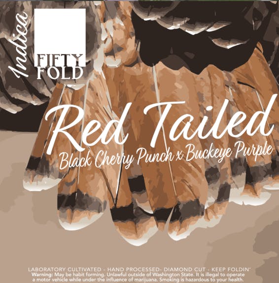 Fifty Fold - Fifty Fold - Red Tailed Flower 3.5g - 1