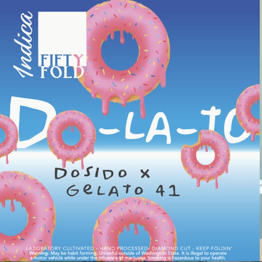 Fifty Fold - Fifty Fold - Dolato Flower 3.5g - 1
