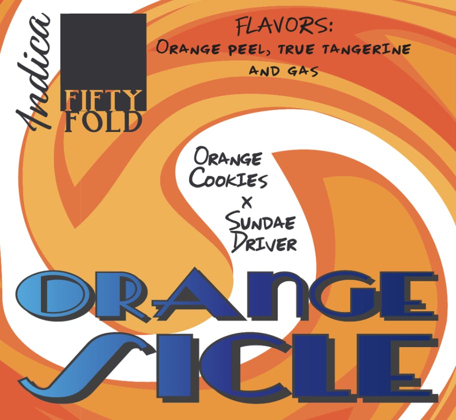 Fifty Fold - Fifty Fold - Orangesicle Snickerdoobie Infused Pre-Roll 0.75g - 1