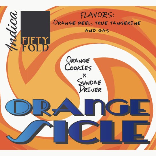 Fifty Fold - Fifty Fold - Orangesicle Snickerdoobie Infused Pre-Roll 0.75g - 1