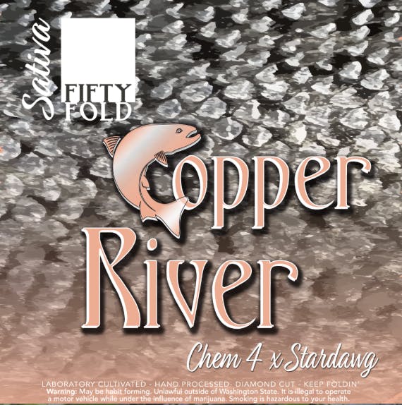 Fifty Fold - Fifty Fold - Copper River Flower 1g - 1