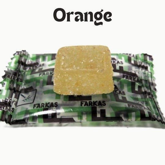 Farkas Farms - Orange – Live Rosin Gummies – 100mg - 1