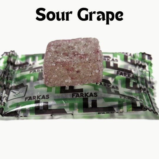 Farkas Farms - Sour Grape – Live Rosin Gummies – 100mg - 1