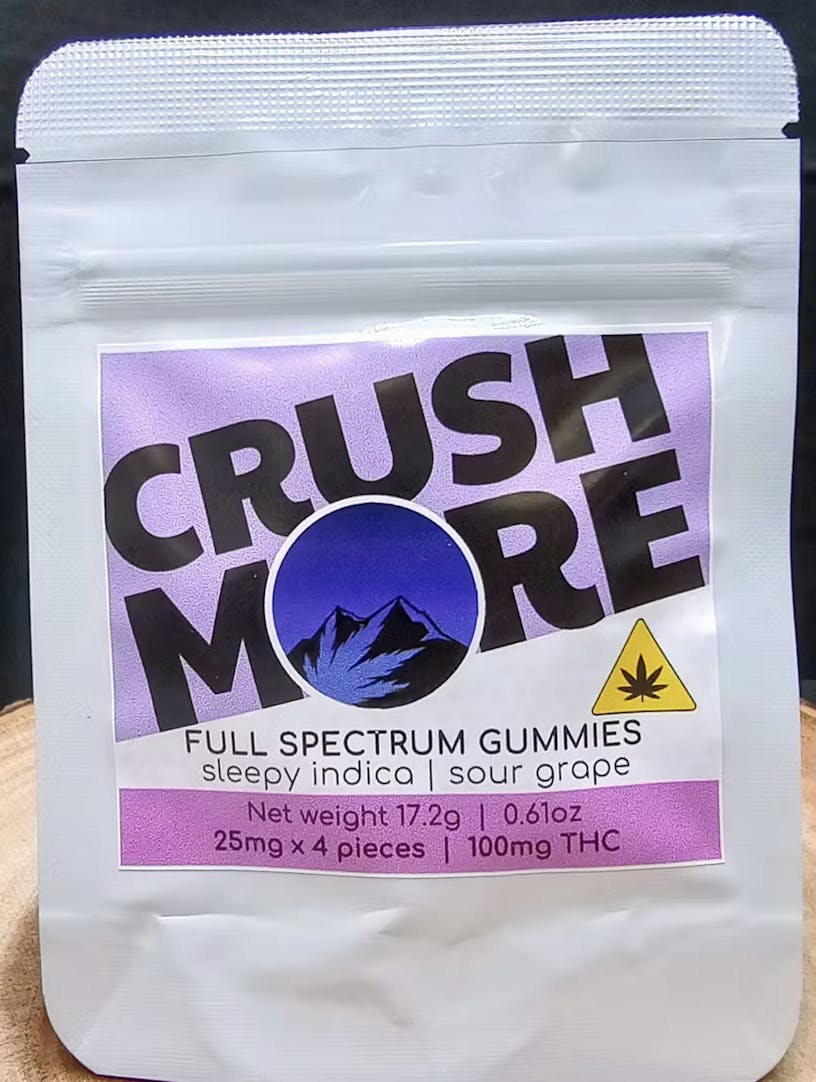 Crushmore - Crushmore - Sleepy Sour Grape Gummies 10pk - 1