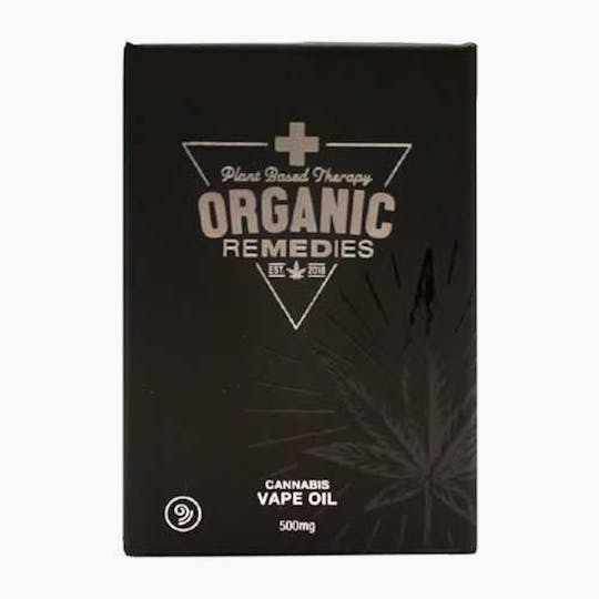 Organic Remedies - Strawberry Banner | Live Resin Cartridge .5g - 1