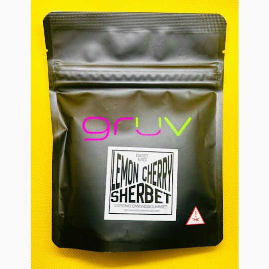 Gruv - Lemon Cherry Sherbet – Gummies – 500mg - 1