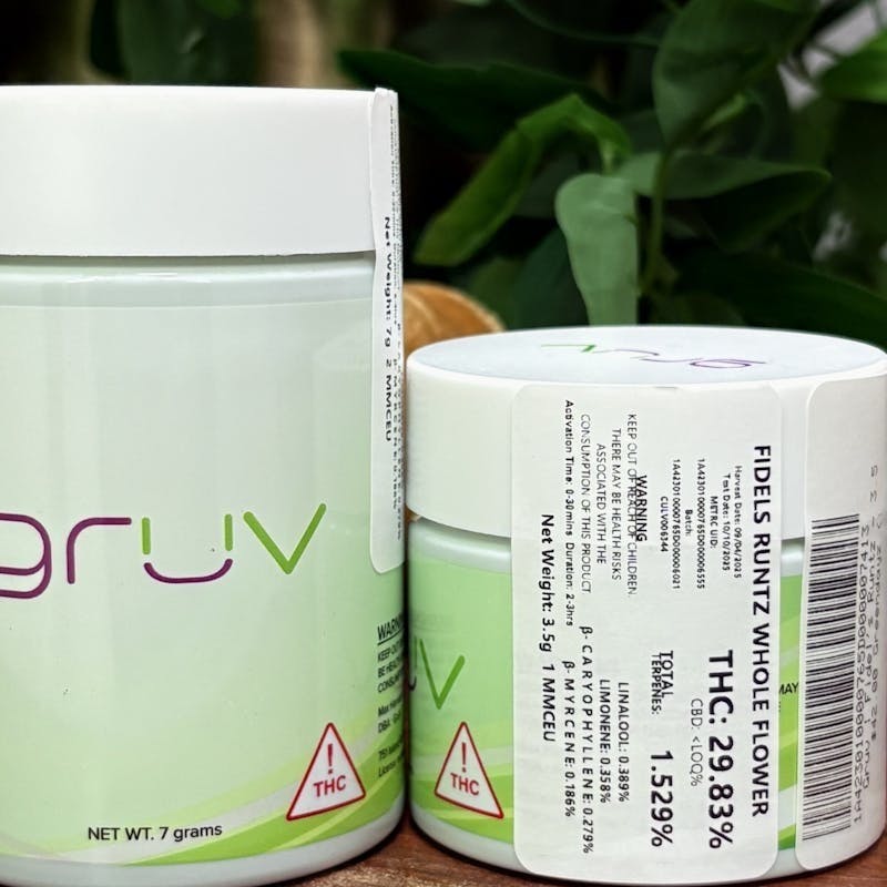 Gruv - Fidel’s Runtz – Flower – 3.5g - 1