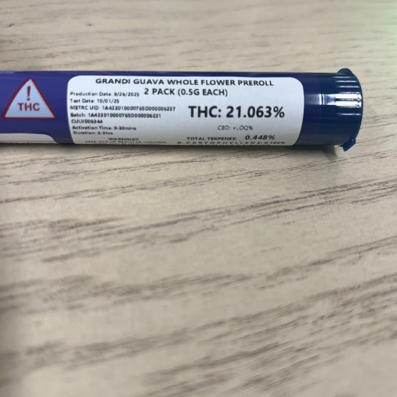 Gruv - Grandi Guava – Pre-Rolls – 1g - 1