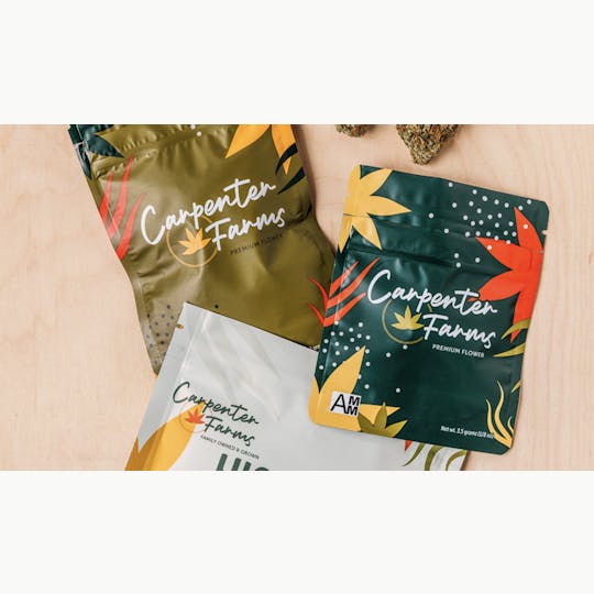 Carpenter Farms - CF | Banana Papaya | 14g Flower - 1