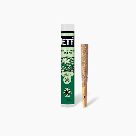 Jetty Extracts - Cadillac Grapes x Garlic Popz | Live Resin Infused Joint | 1g - 1