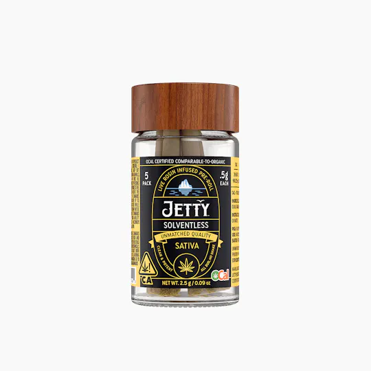 Jetty Extracts - Tropicana Cherry x Cereal Milk | Live Rosin Infused Minis | 0.5g each | 5pk - 1
