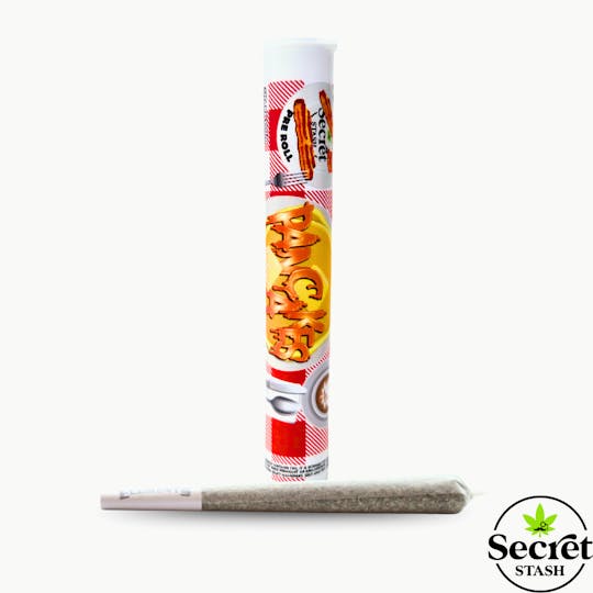 Secret Stash - Secret Stash | Full Bud Pre Roll | Pancakes | 1.2g - 1