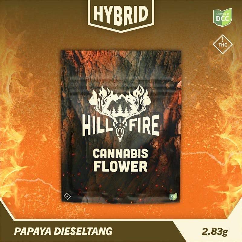 Hillfire - Papaya Dieseltang | Flower 2.83g - 1