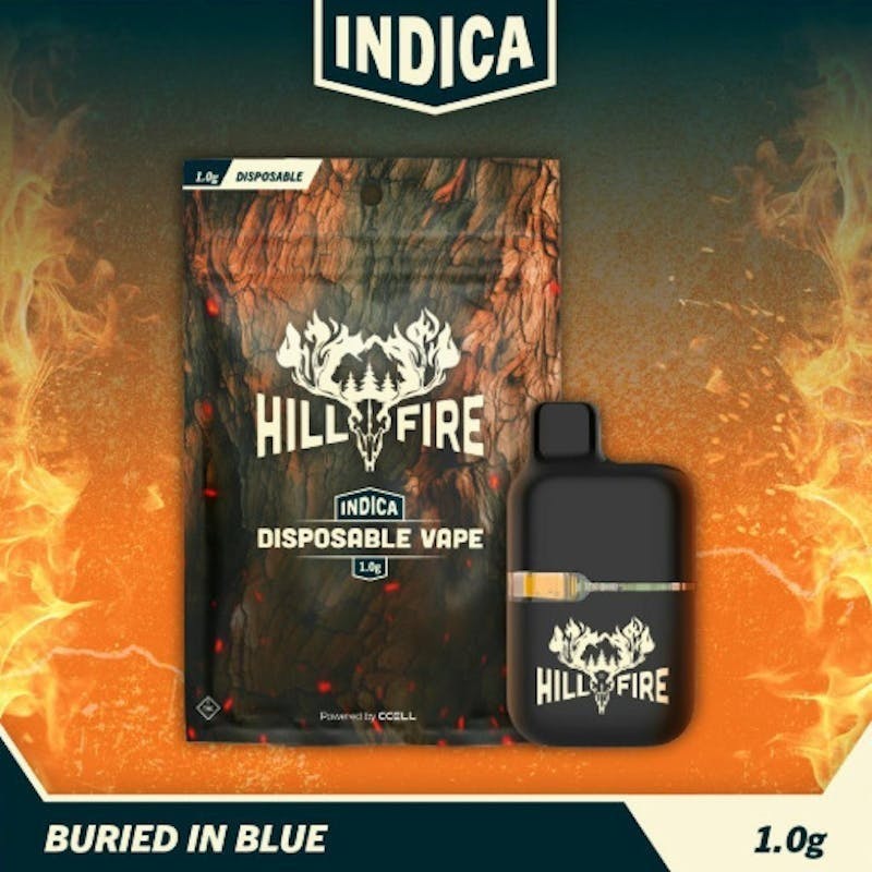 Hillfire - Buried in Blue | 1g Disposable - 1