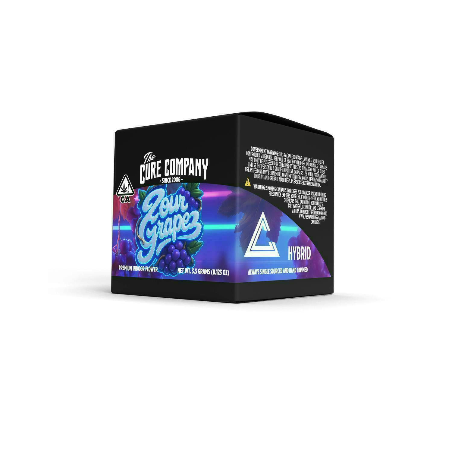 The Cure Company - The Cure Company | Zour Grapez | Big Buds | 3.5g - 1