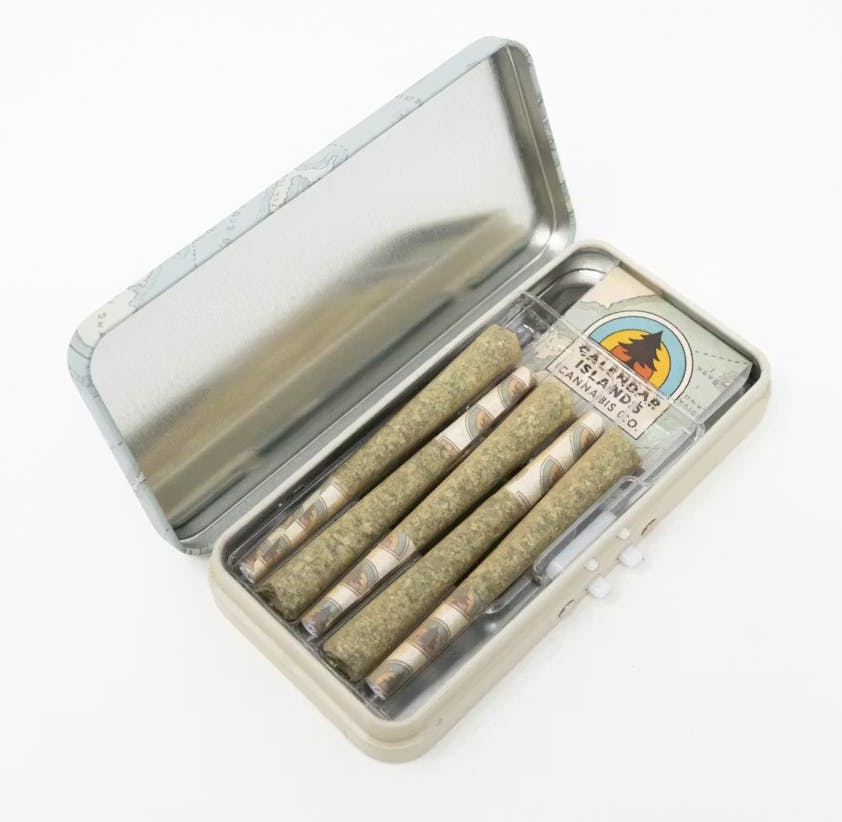 Calendar Islands Cannabis Co - CIC | East Coast Sour Diesel | Pre Roll | 5pk - 1