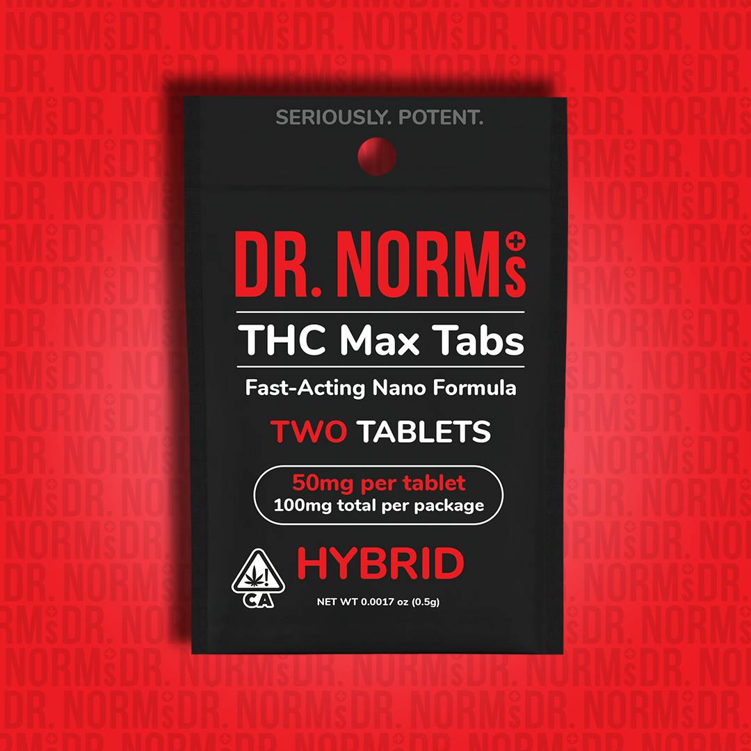 Dr. Norm's - THC Hybrid MAX Tablets 2 Pack - 1