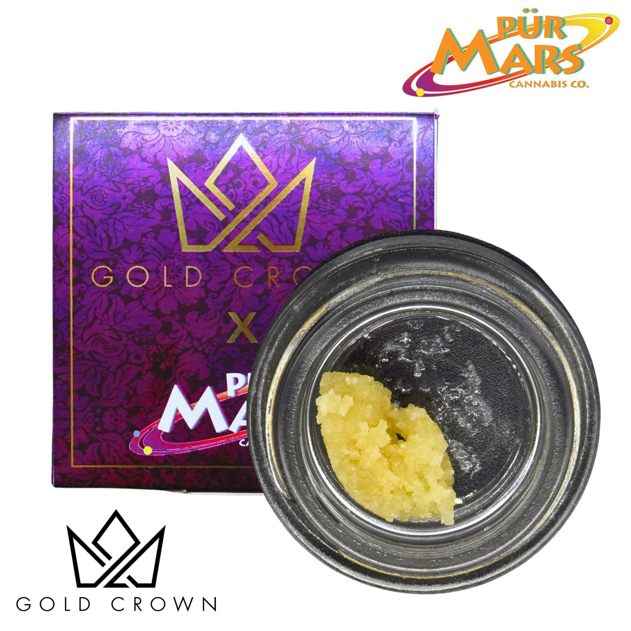 Gold Crown - GC x Pur Mars - Purple Milk | Budder 1g - 1