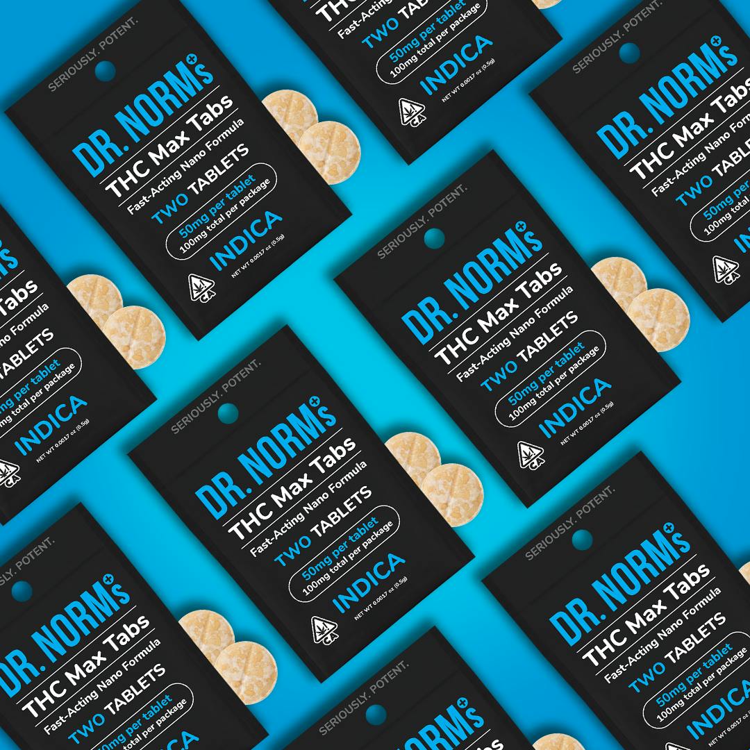 Dr. Norm's - THC Indica MAX Tablets 2 Pack - 1