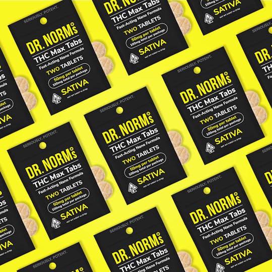 Dr. Norm's - THC Sativa MAX Tablets 2 Pack - 1