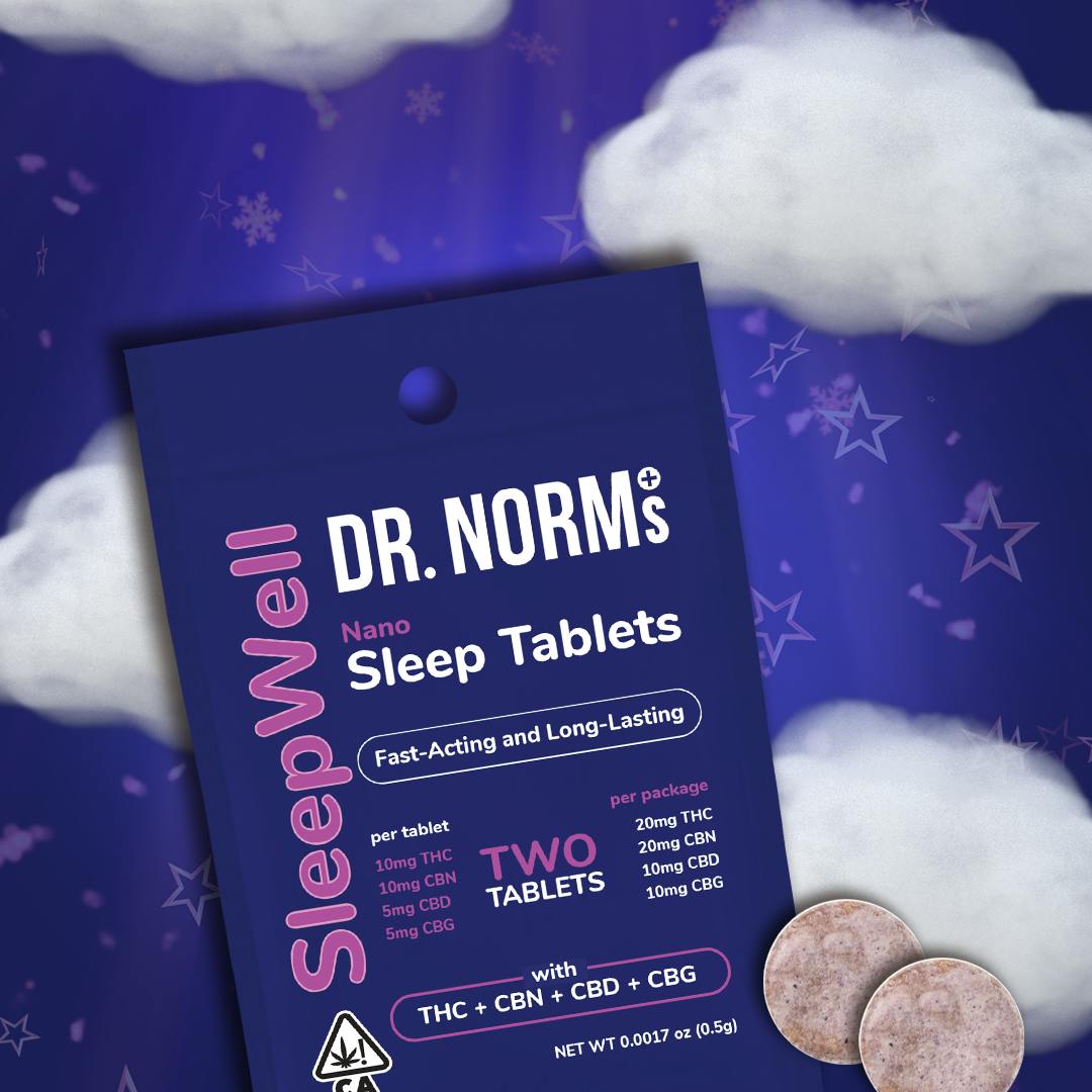Dr. Norm's - SleepWell Sleep Tablets 2 Pack - 1