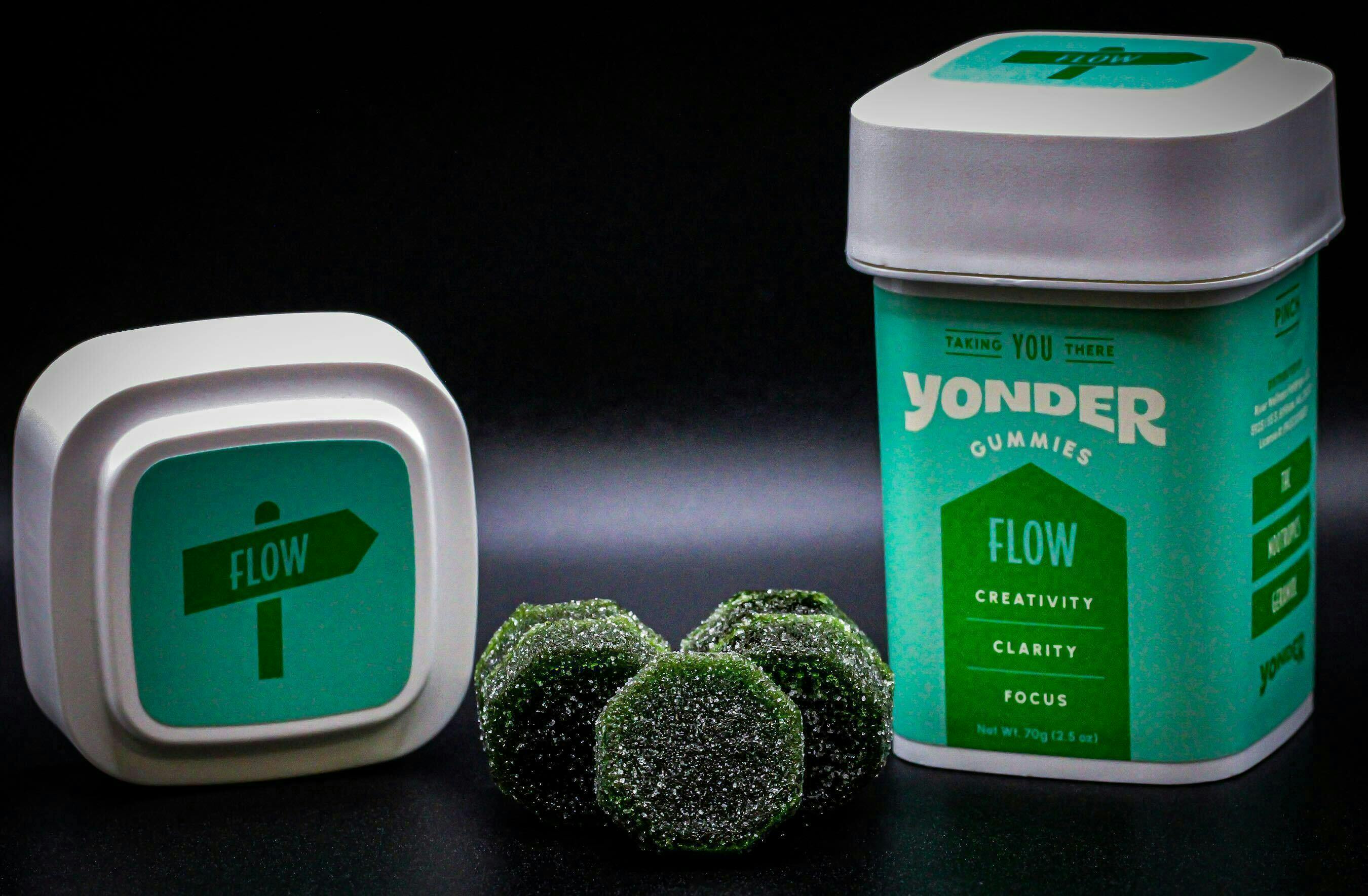 Yonder - Yonder | Green Apple | 500mg FLOW Gummies 25pk - 1