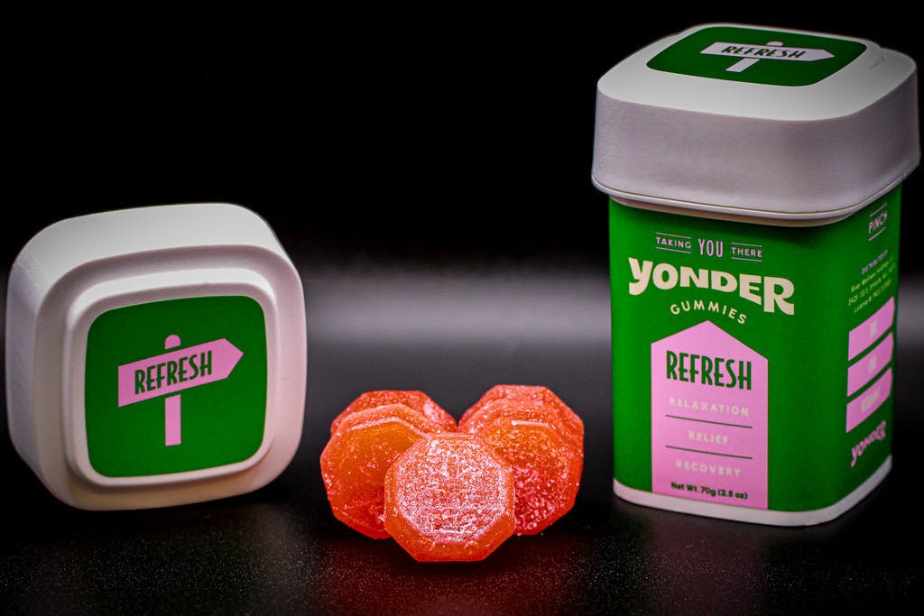 Yonder - Yonder | Strawberry Kiwi | 200mg REFRESH Gummies 10pk - 1