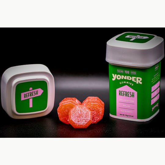 Yonder - Yonder | Strawberry Kiwi | 100mg REFRESH Gummies 10pk - 1