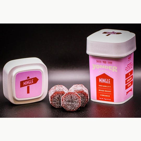 Yonder - Yonder | Passion Fruit | 100mg MINGLE Gummies 10pk - 1
