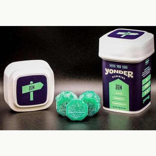 Yonder - Yonder | Blue Raspberry | 100mg ZEN Gummies 10pk - 1