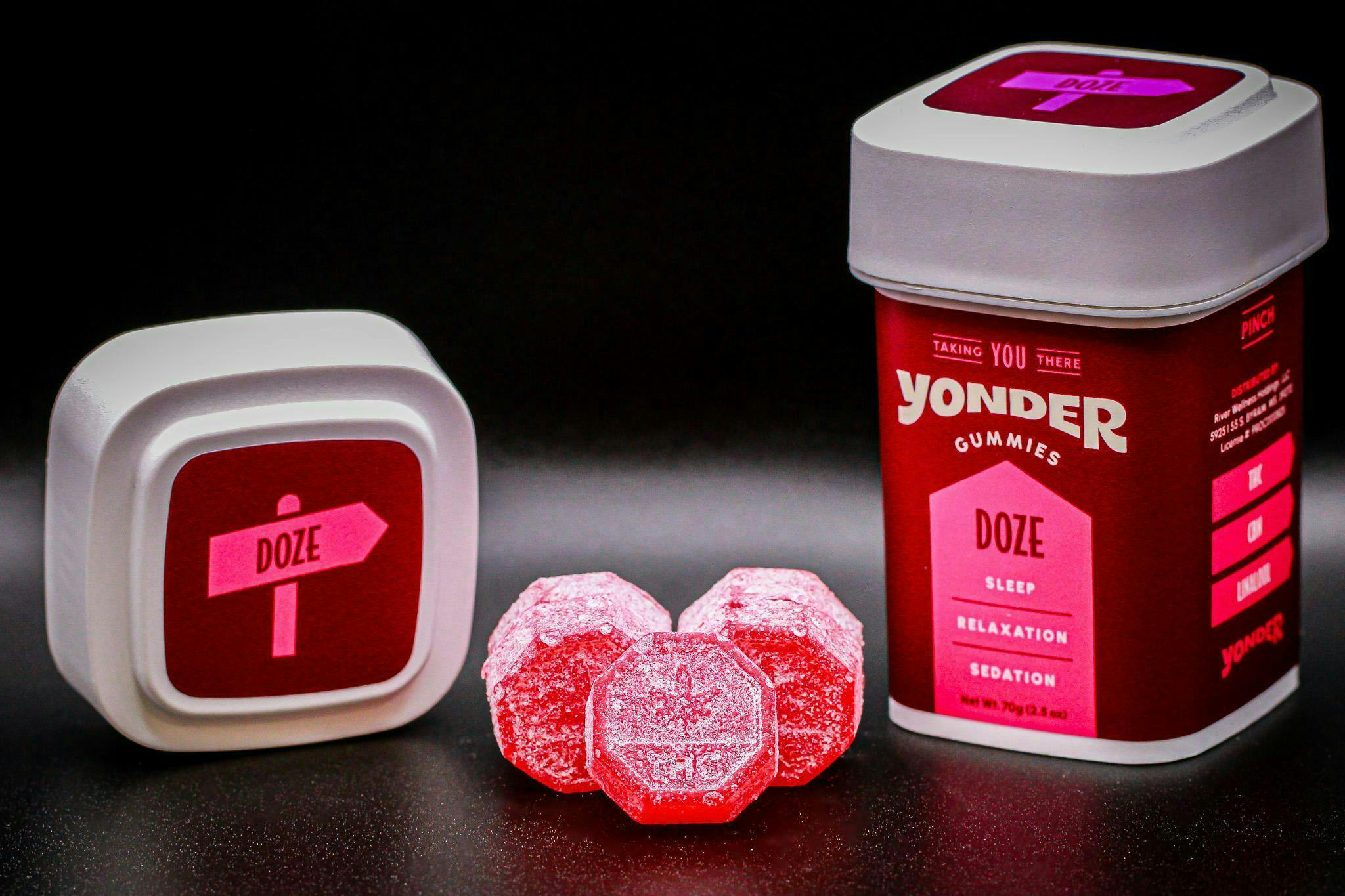 Yonder - Yonder | Raspberry | 300mg DOZE Gummies 10pk - 1