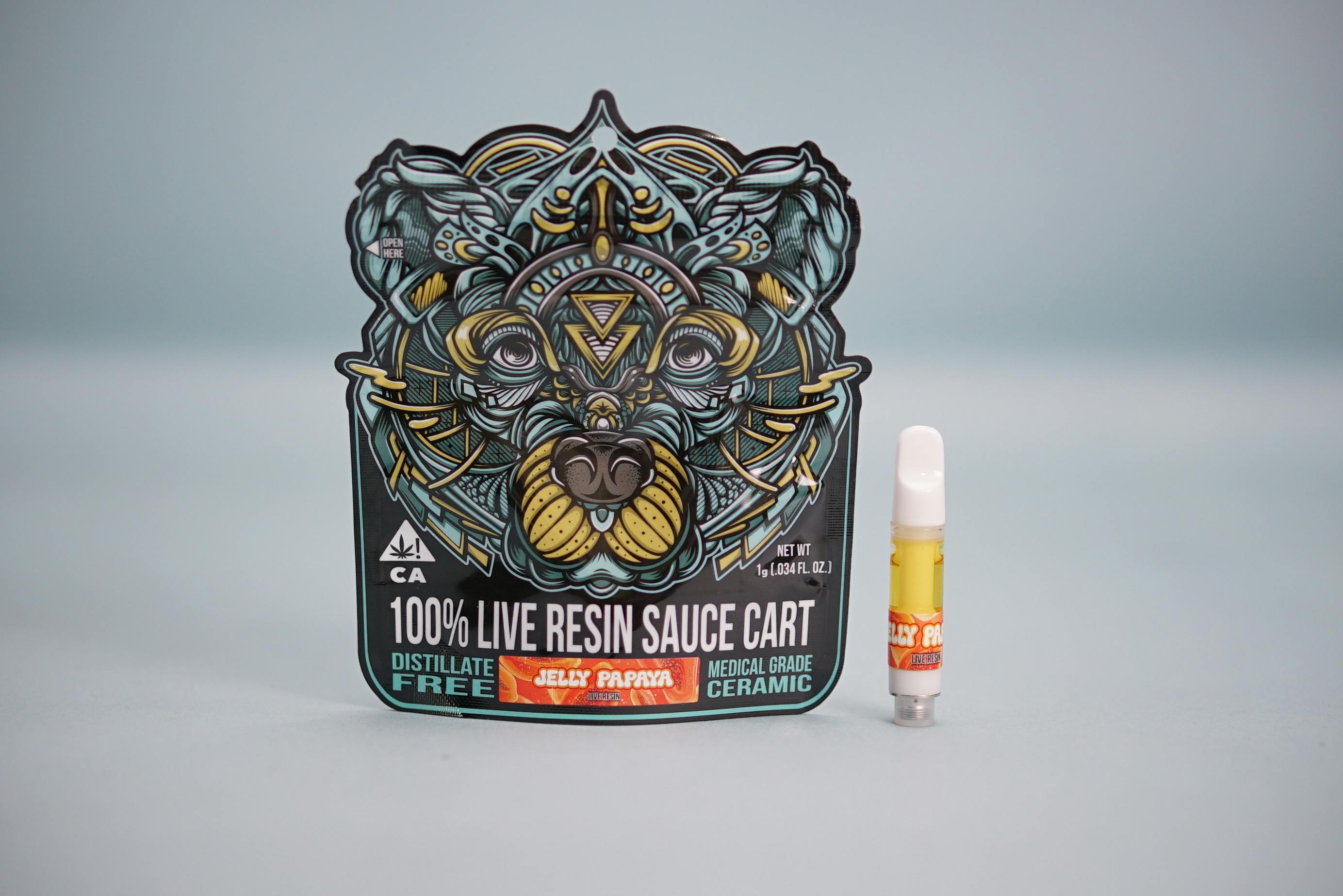 Bear Labs - BEAR Labs - Jelly Papaya - 510 Threaded - Cartridge - 1