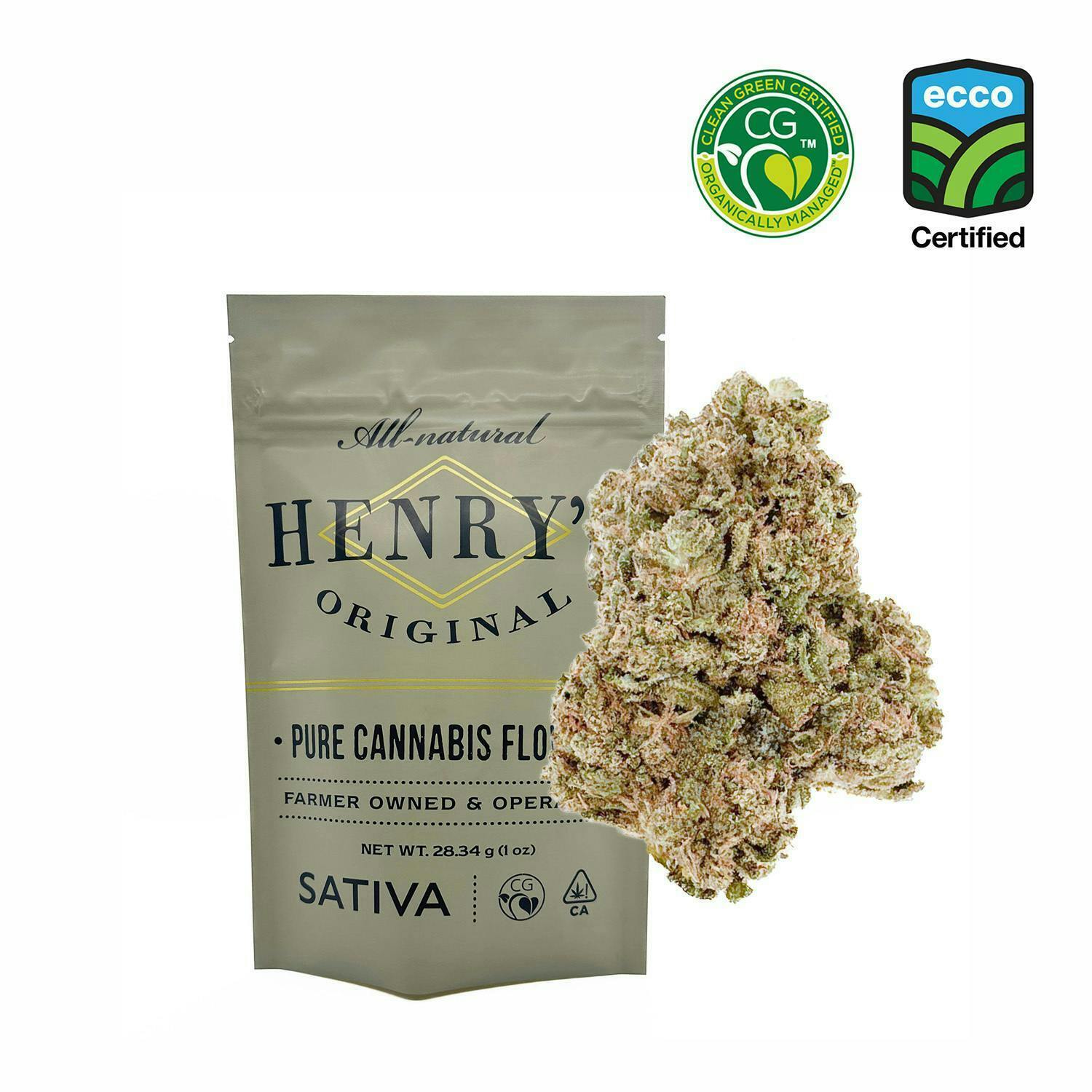 Henry's Original - Henry's Original | Lemon Thai | Pouch Big Buds | 28g - 1