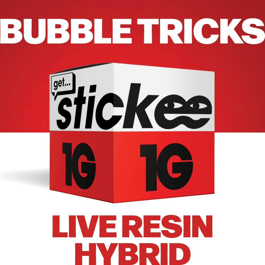 Stickee - STICKEE | Bubble Tricks | 1G | Live Resin Concentrate - 1