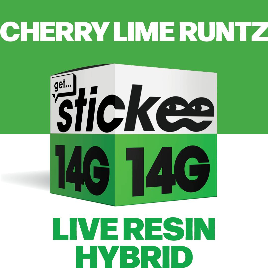 Stickee - STICKEE | Cherry Lime Runtz | 14G | Live Resin Concentrate - 1