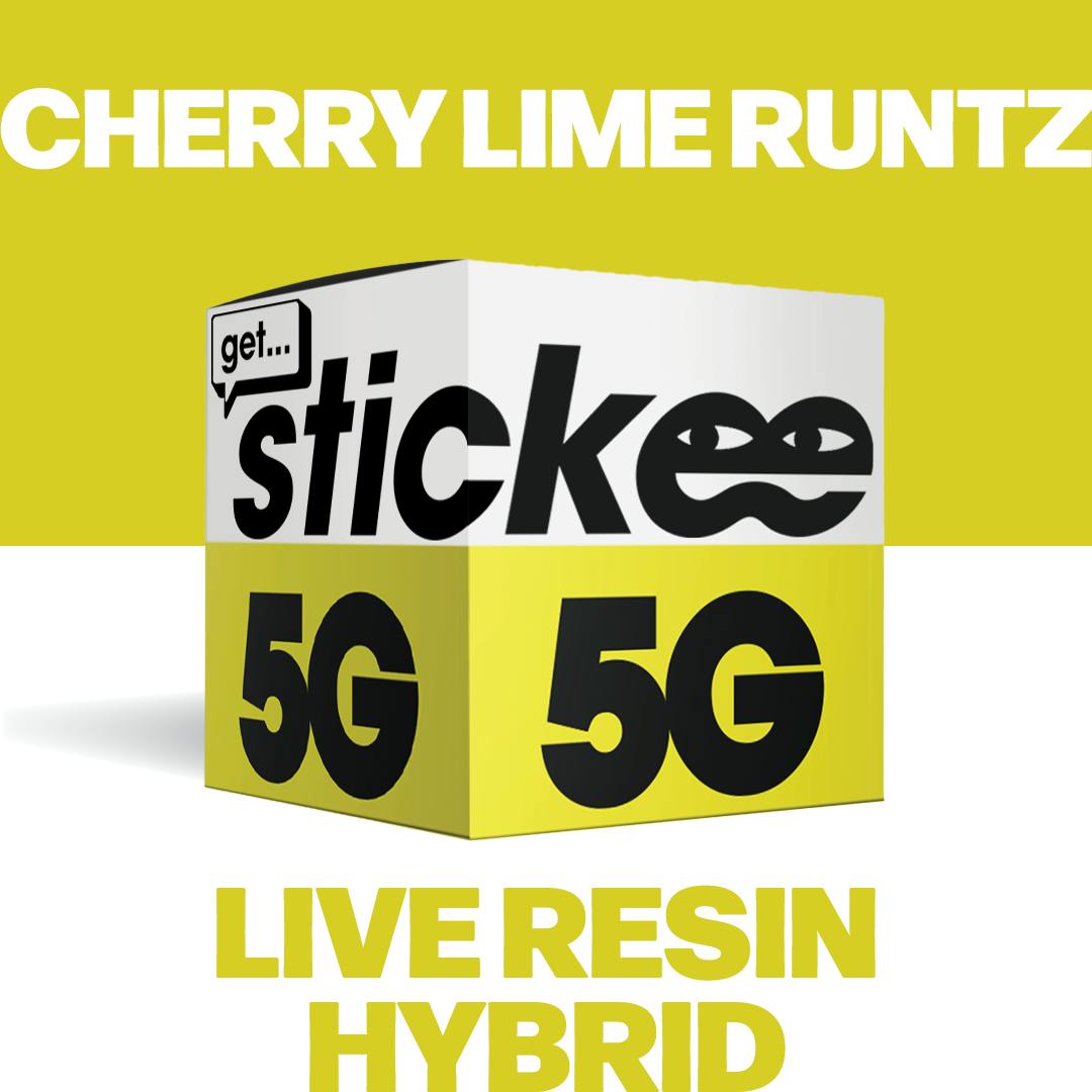 Stickee - STICKEE | Cherry Lime Runtz | 5G | Live Resin Concentrate - 1