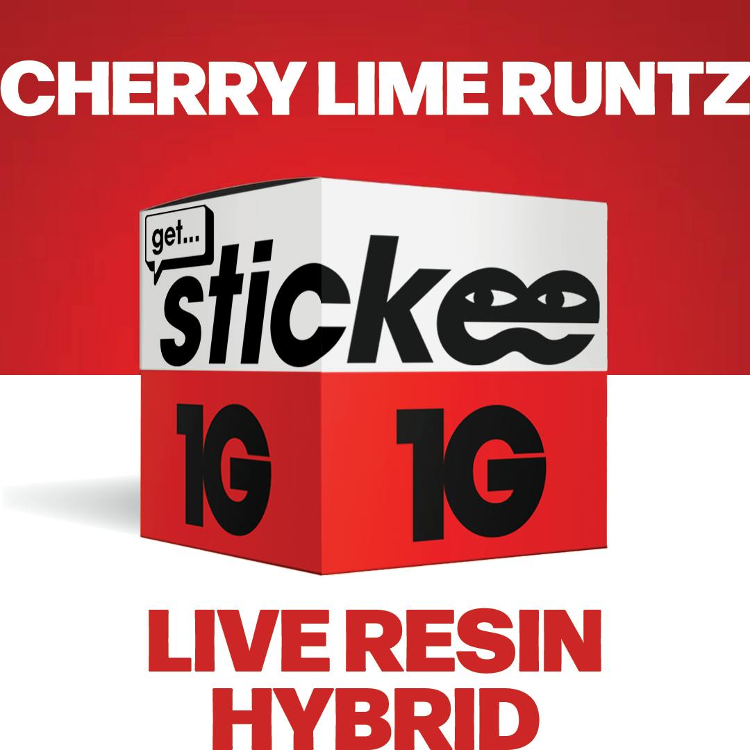 Stickee - STICKEE | Cherry Lime Runtz | 1G | Live Resin Concentrate - 1