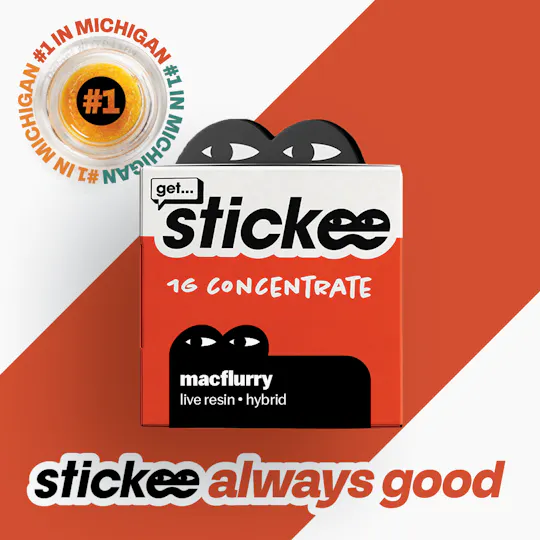 Stickee - STICKEE | Macflurry | Hybrid | Live Resin Concentrate | 1G - 1