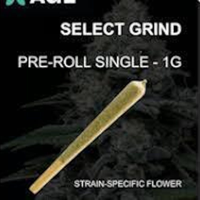 Advanced Grow Labs - Advanced Grow Labs - Bubba F Select Grind Pre-Roll 1g - 1