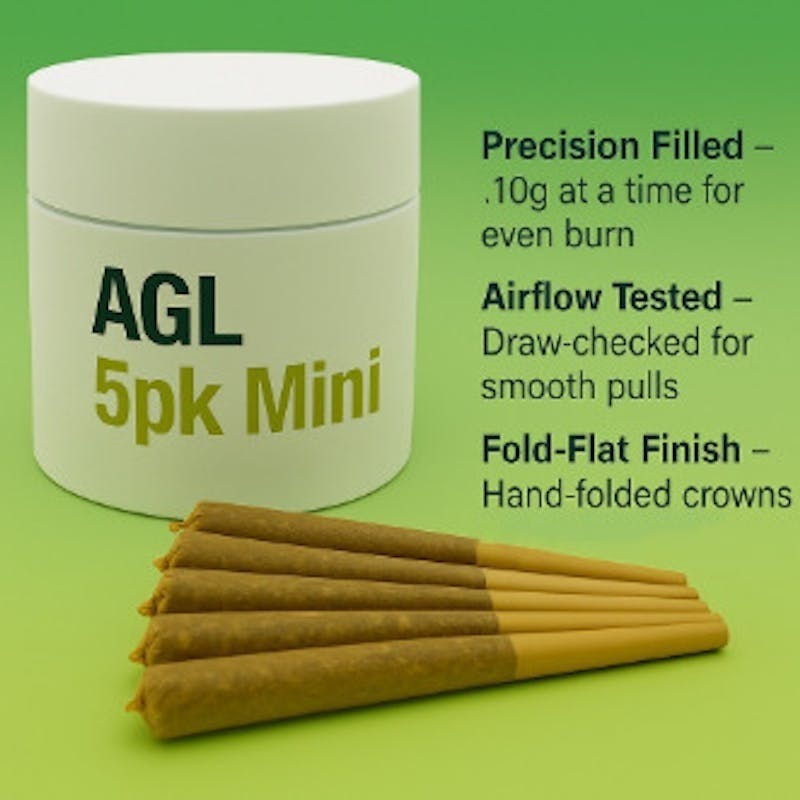 Advanced Grow Labs - Advanced Grow Labs - Bubba F Pre-Roll Minis 5pk 2.5g - 1