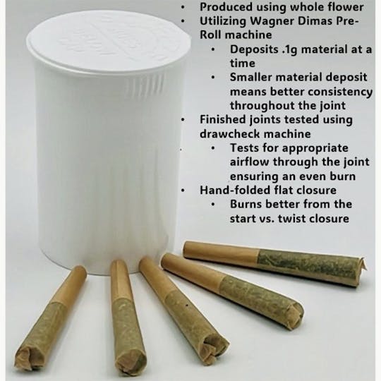 Advanced Grow Labs - Advanced Grow Labs - Frozen Marg Pre-Roll Minis 5pk 2.5g - 1