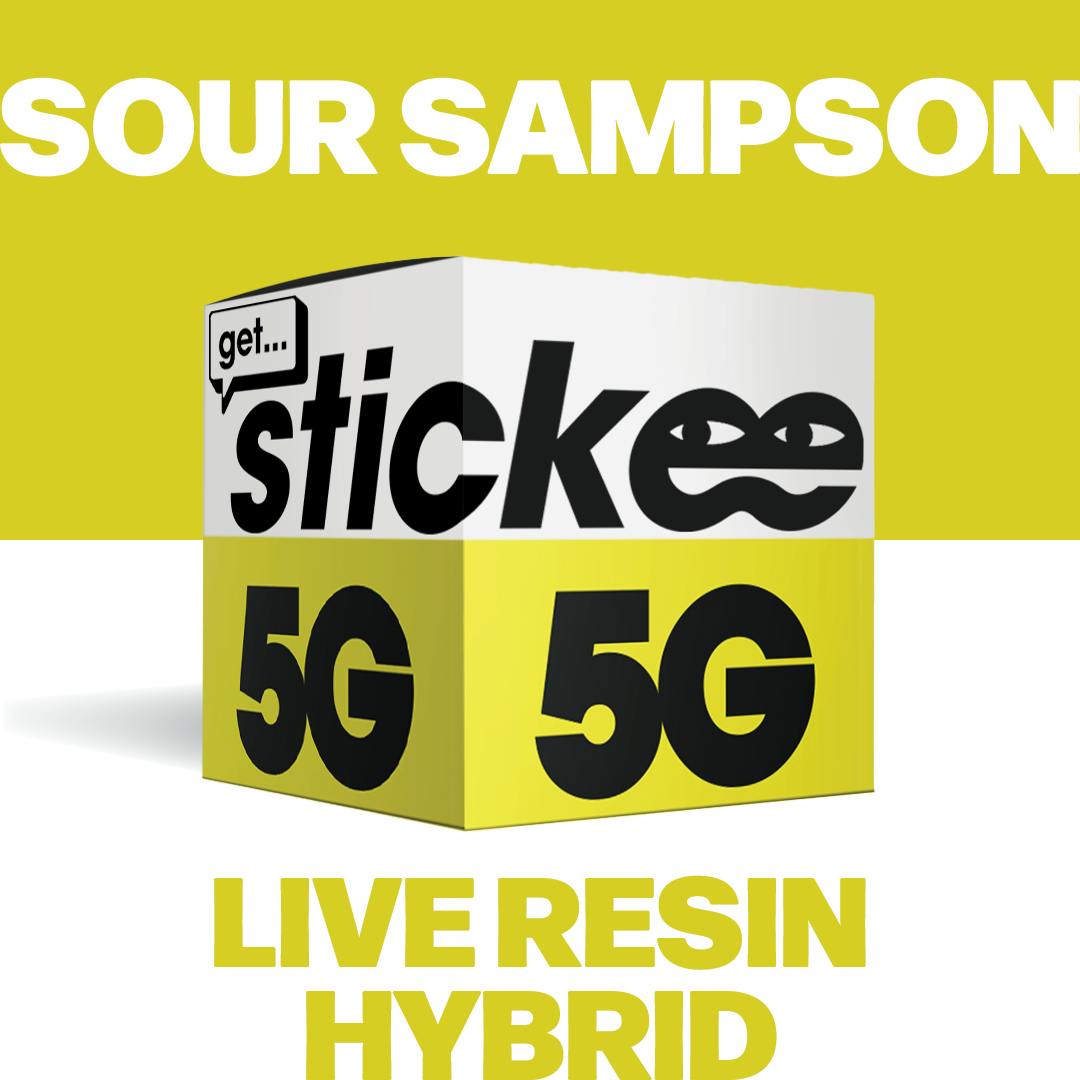 Stickee - STICKEE | Sour Sampson | 5G | Live Resin Concentrate - 1