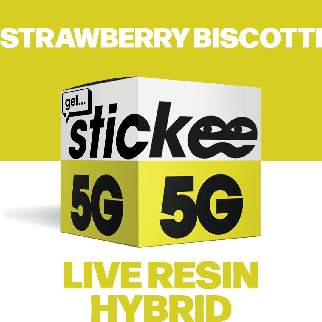 Stickee - STICKEE | Strawberry Biscotti | 5G | Live Resin Concentrate - 1