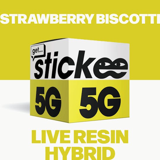 Stickee - STICKEE | Strawberry Biscotti | 5G | Live Resin Concentrate - 1
