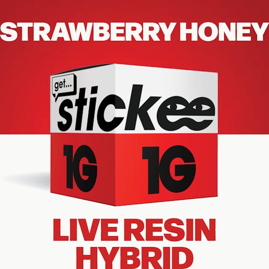 Stickee - STICKEE | Strawberry Honey | 1G | Live Resin Concentrate - 1