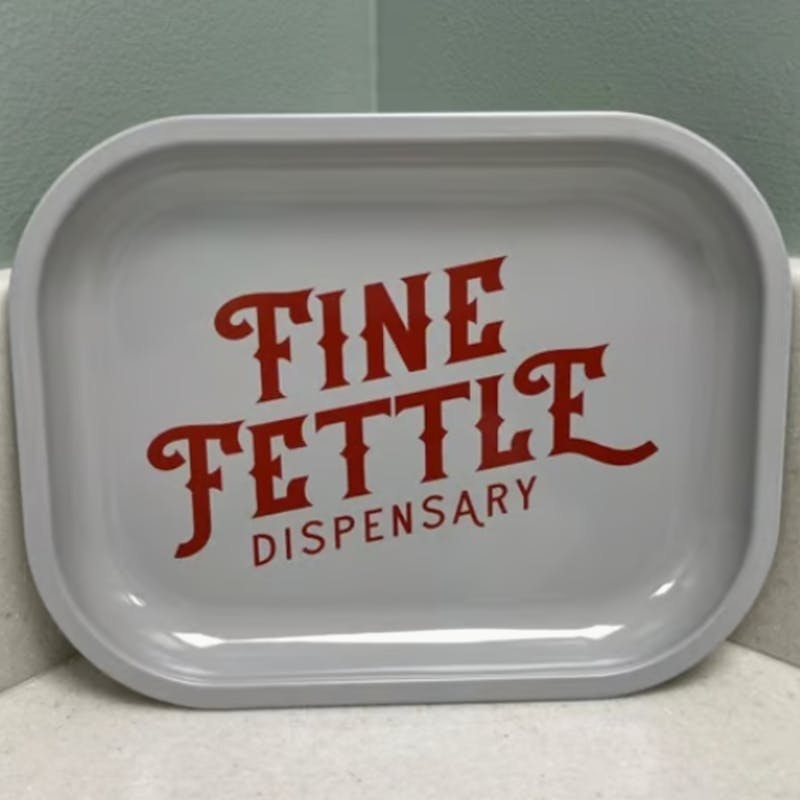 Fine Fettle - Fine Fettle - Large Rolling Tray - White - 1
