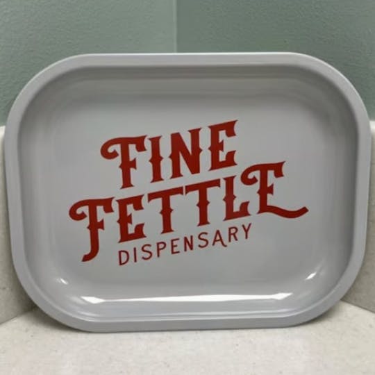 Fine Fettle - Fine Fettle - Large Rolling Tray - White - 1