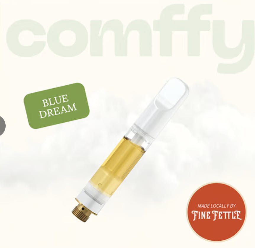 Fine Fettle - Fine Fettle - Comffy Blue Dream Vape Cartridge 1g - 1